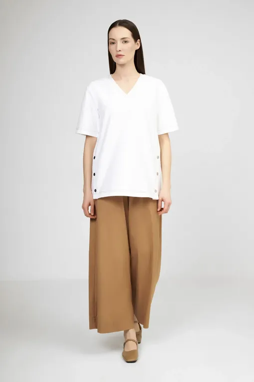 Блузки MM VERRES 251694101 001 OPTICAL WHITE