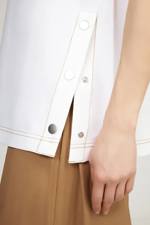 Блузки MM VERRES 251694101 001 OPTICAL WHITE