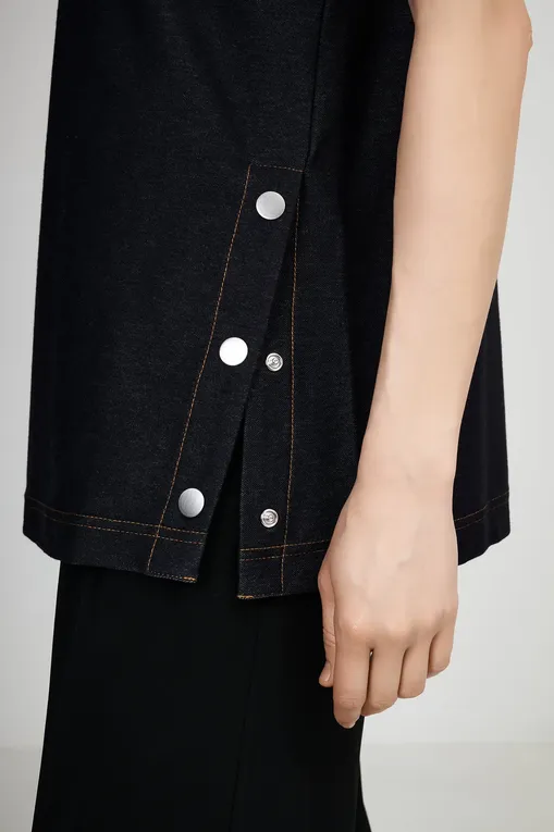 Блузки MM VERRES 251694101 003 NAVY