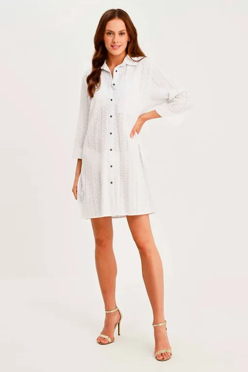 Блузки Oryades 318724E 17 WHITE