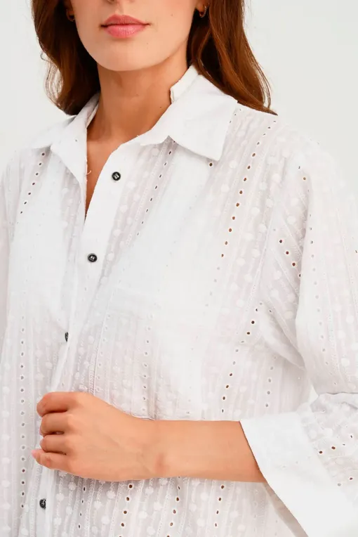 Блузки Oryades 318724E 17 WHITE