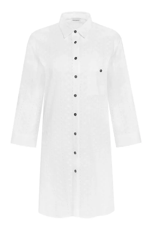 Блузки Oryades 318724E 17 WHITE