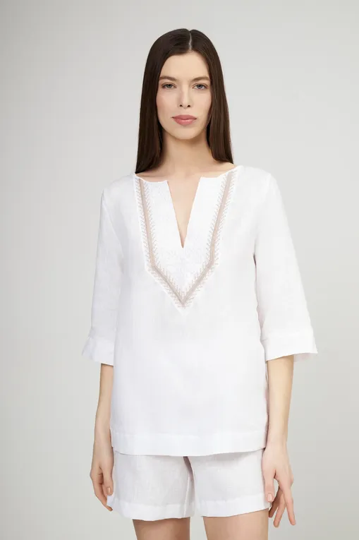 Блузки Oscalito 7531 010 WHITE