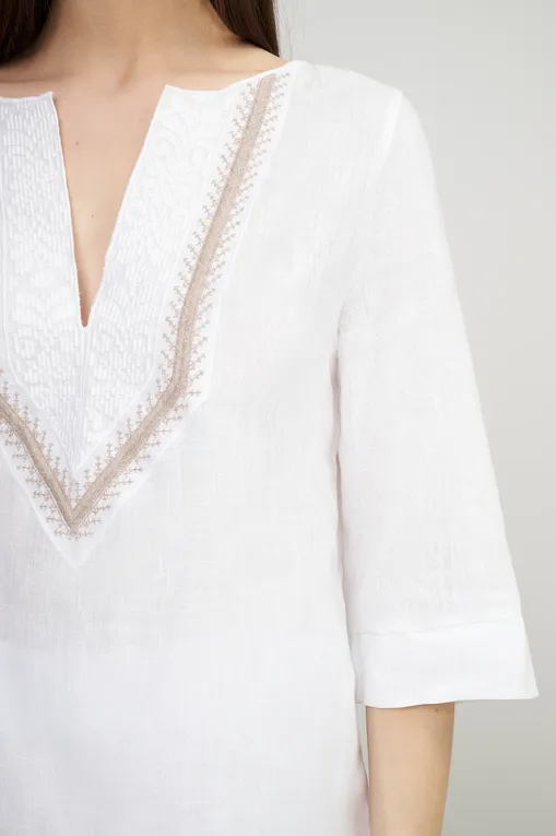 Блузки Oscalito 7531 010 WHITE