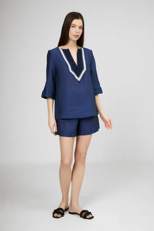 Блузки Oscalito 7531 456 blue