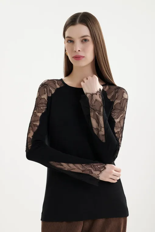 Блузки Oscalito 7603 20 nero