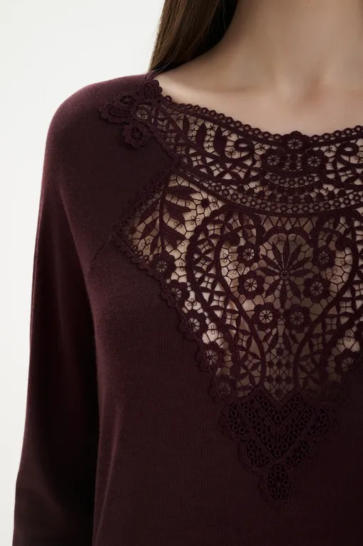 Блузки Oscalito 7607 635 CHERRY