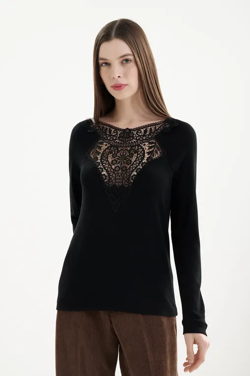 Блузки Oscalito 7607 20 nero