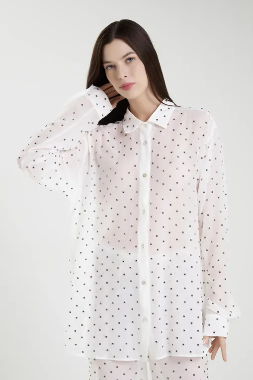 Блузки Oseree DSS250 WHITE