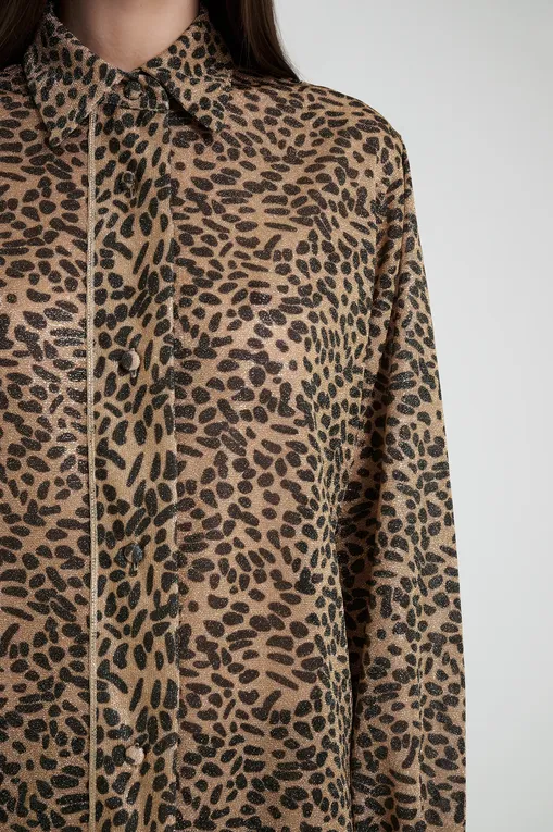 Блузки Oseree LPQS250 LEOPARD