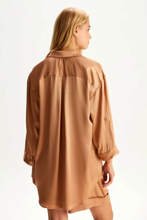 Блузки Petit Pas 101022 coffee