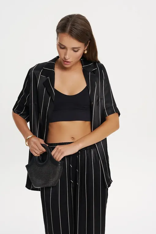 Блузки Petit Pas 101108 black