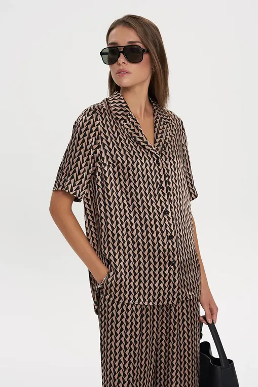 Блузки Petit Pas 101108 geometry