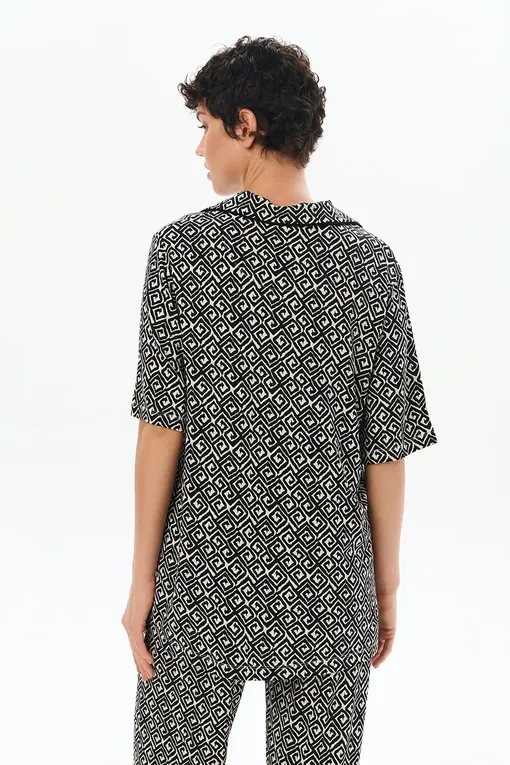 Топы Petit Pas 101112 print geometry