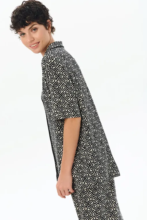 Топы Petit Pas 101112 print geometry