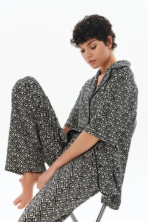 Топы Petit Pas 101112 print geometry