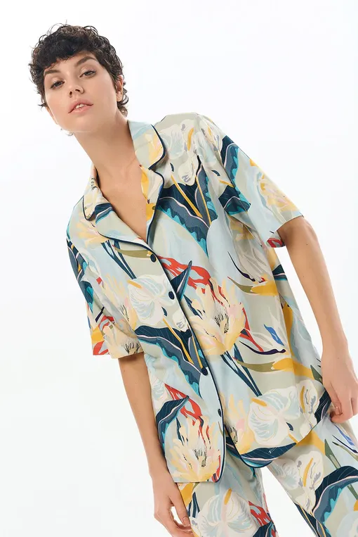 Топы Petit Pas 101112 print flowers