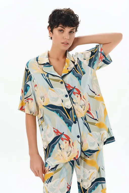 Топы Petit Pas 101112 print flowers