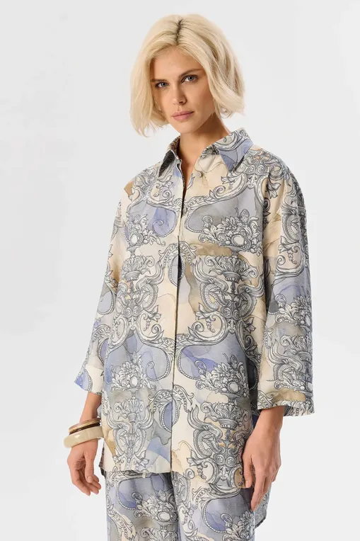 Длинные рукава Petit Pas 101145 blue