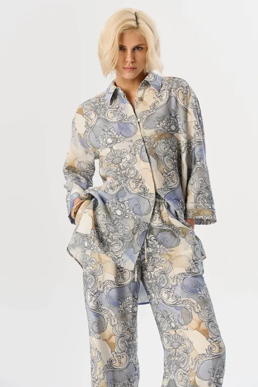 Длинные рукава Petit Pas 101145 blue