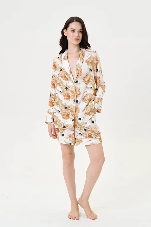 Топы Petit Pas 101157 beige print