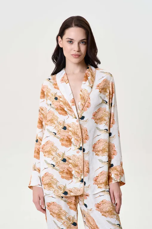 Топы Petit Pas 101157 beige print