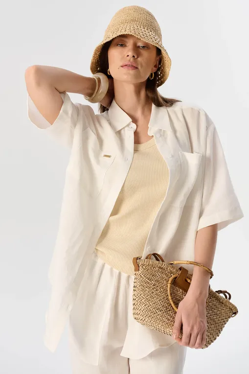 Рубашки Petit Pas LNL1 white