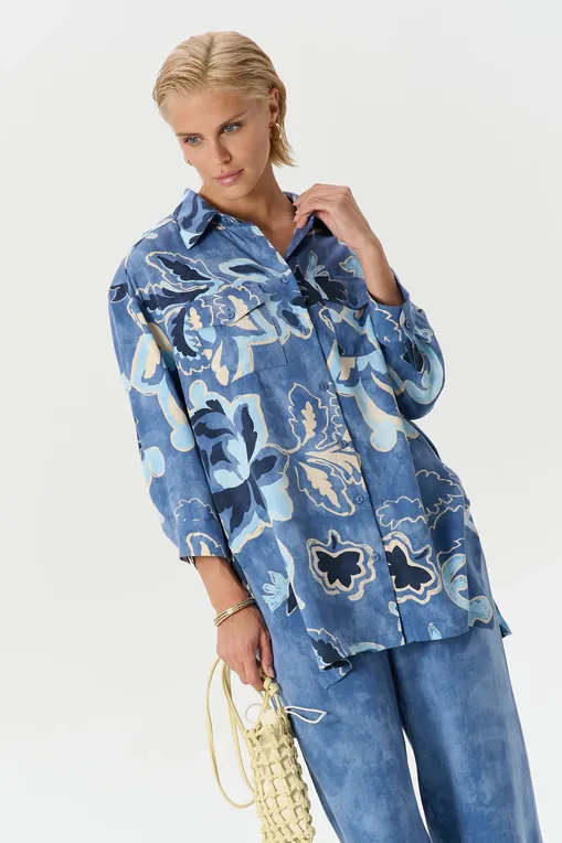 Блузки Petit Pas TNL10 blue