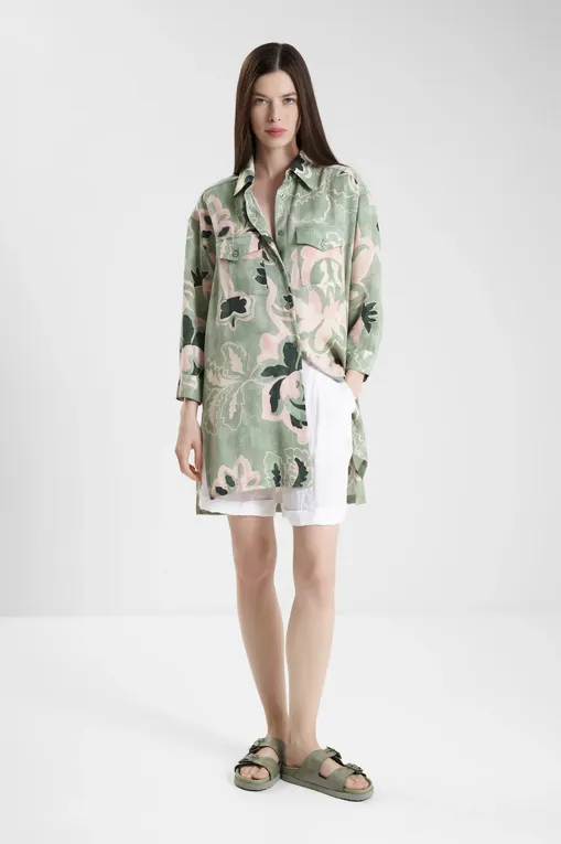 Блузки Petit Pas TNL10 green