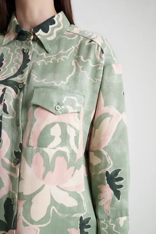 Блузки Petit Pas TNL10 green