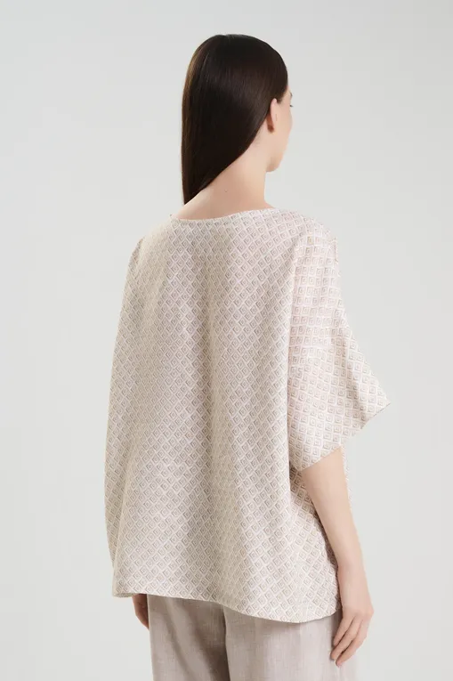 Блузки Positano Couture Galli CUPOLA ECRU