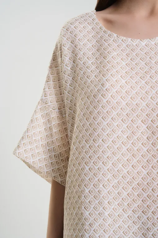 Блузки Positano Couture Galli CUPOLA ECRU