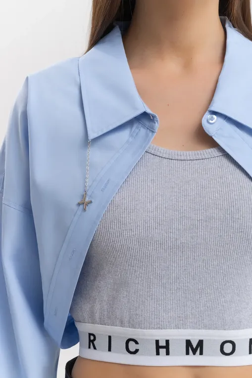 Блузки RICHMOND X UWP25029CA ICE W/G.X