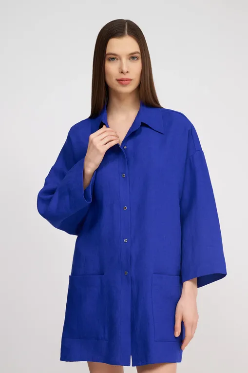 Блузки Shan 42536-83 560 Blue Majorelle