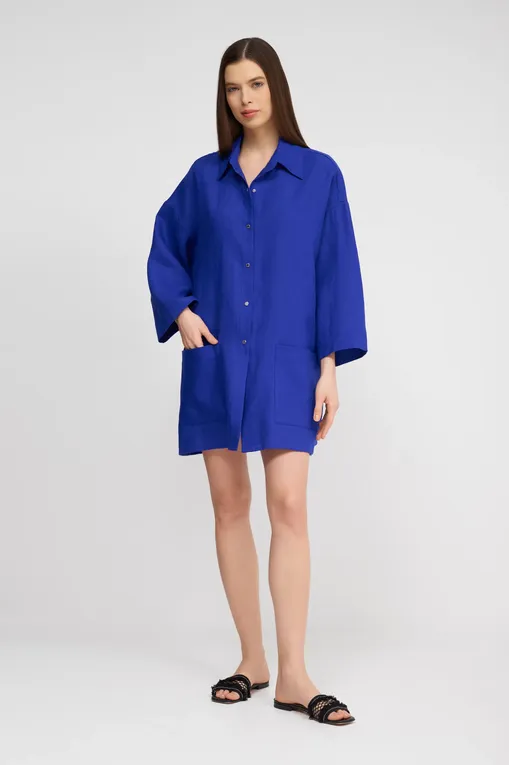 Блузки Shan 42536-83 560 Blue Majorelle