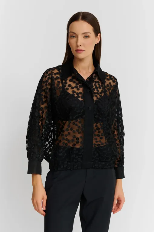 Блузки Shan 52463-60 800 Caviar
