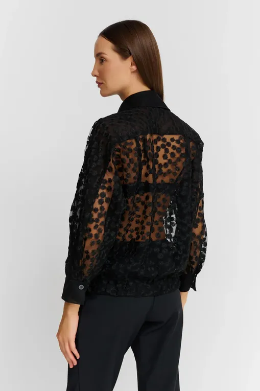 Блузки Shan 52463-60 800 Caviar