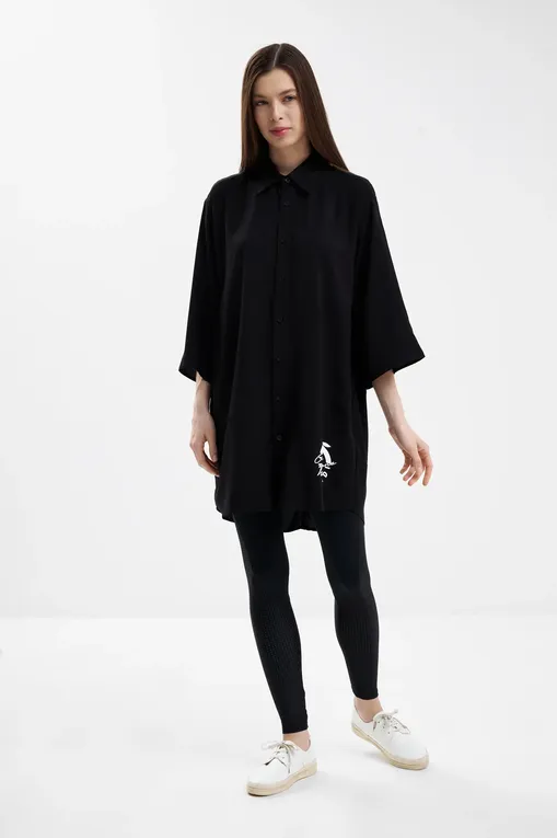 Блузки TRUSSARDI TRU25WCU01 03-BLACK