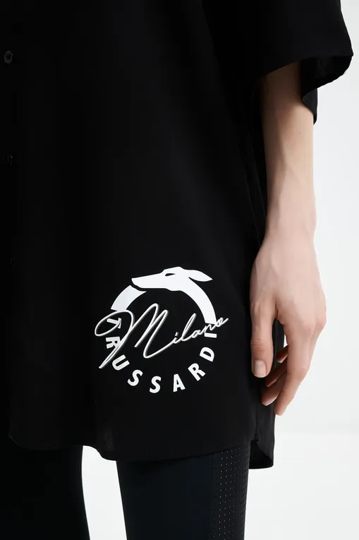 Блузки TRUSSARDI TRU25WCU01 03-BLACK