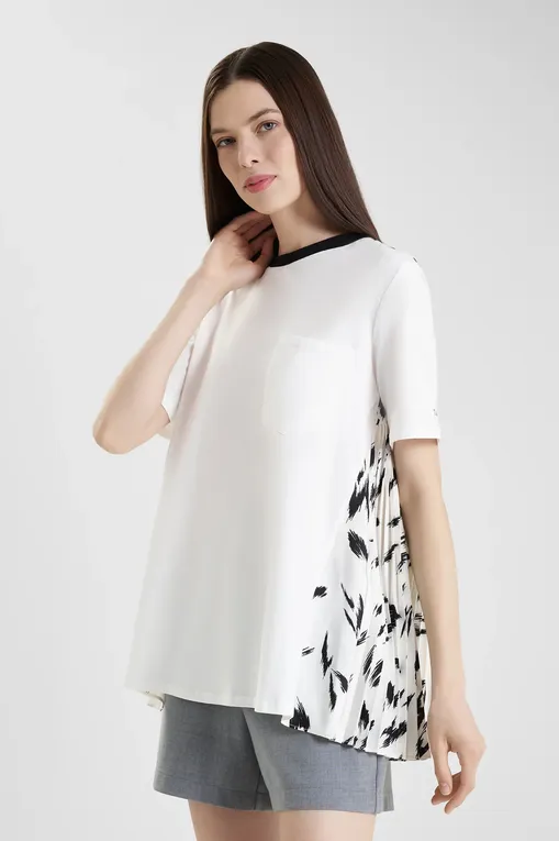 Блузки TWINSET U&B 231LL21EE 10330 ST.ANIMALIER SUGAR