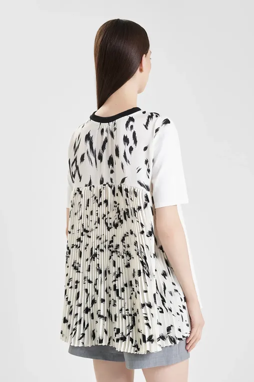 Блузки TWINSET U&B 231LL21EE 10330 ST.ANIMALIER SUGAR