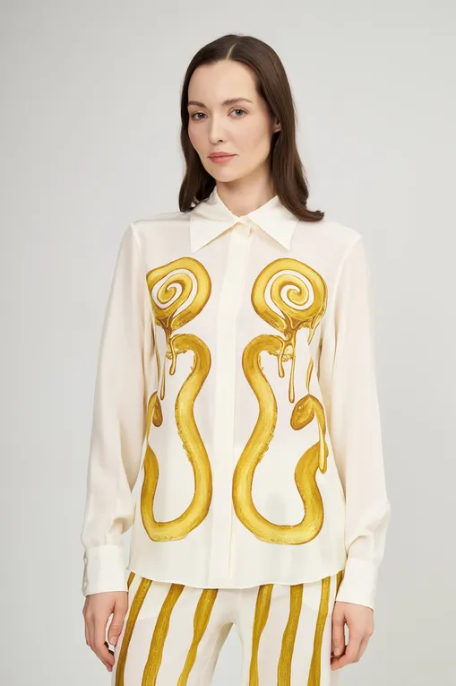 Блузки YUKIO 00168 IRIS GOLD