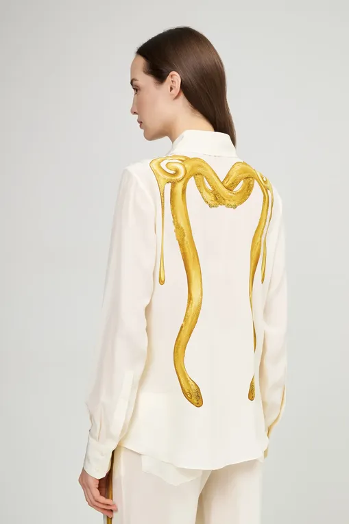 Блузки YUKIO 00168 IRIS GOLD