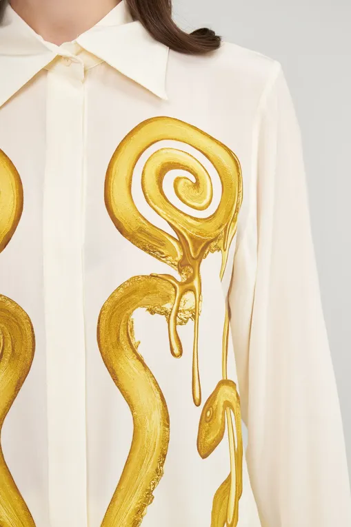 Блузки YUKIO 00168 IRIS GOLD