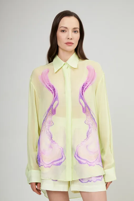 Блузки YUKIO 00189-CF CITRUS FLORA