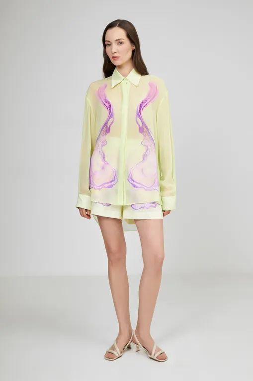 Блузки YUKIO 00189-CF CITRUS FLORA