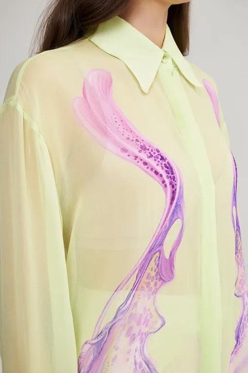 Блузки YUKIO 00189-CF CITRUS FLORA