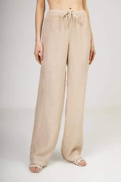 Брюки 120% Lino 32ALIW2145-0000115-S-00 S00095 BEIGE SOFT FADE