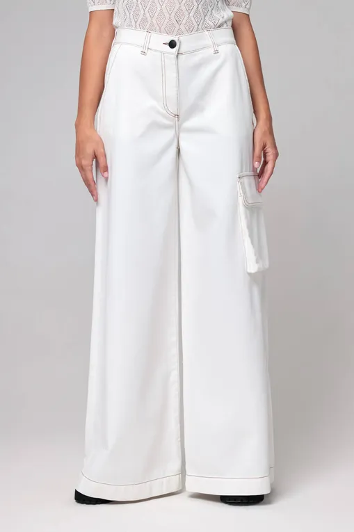 Брюки BALLANTYNE BLT163 UCTF3 WHITE BUTTER 10144