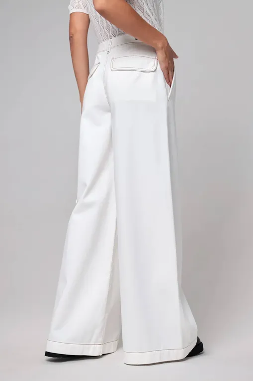 Брюки BALLANTYNE BLT163 UCTF3 WHITE BUTTER 10144